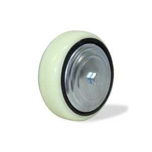 중량 15cm 6인치 중량 우레탄바퀴 상아색 교체용휠세트 구르마 엘카 대차바퀴 산업용 캐스터 볼베어링타입