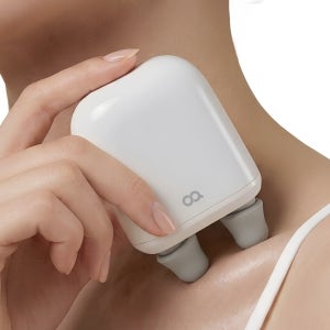 오아 듀얼 포켓건 미니 마사지건 무선 안마기 헤드 목 어깨 승모근 휴대용