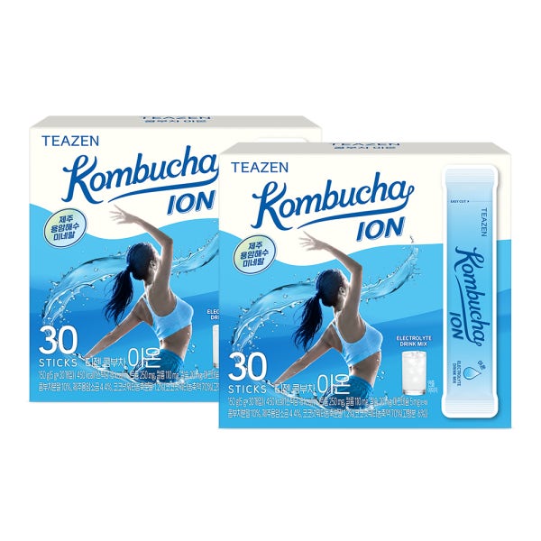 티젠 콤부차 이온 30개입X2박스