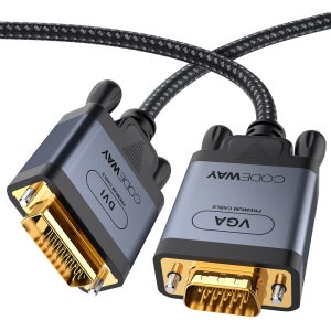 코드웨이 DVI to VGA 케이블 1.2m