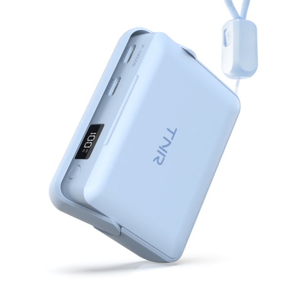 티앤알 보조배터리 삼성셀 국산 30W 미니 P-10000B 10000mAh c타입, 화이트