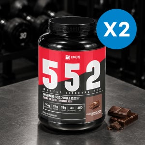 머슬킹콩 552 게이너 초코맛, 3kg, 2개
