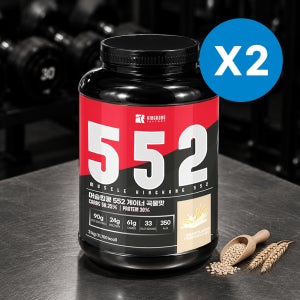 머슬킹콩 552 게이너 곡물맛, 3kg, 2개
