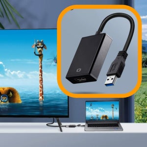 노트북모니터연결 모니터확장기 USB3.0 to HDMI 컨버터