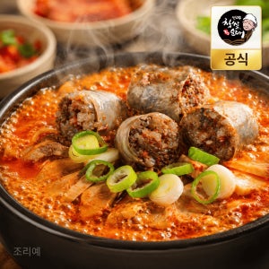 신의주찹쌀순대 순대국 오리지널 600g 4팩