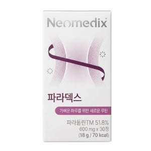 네오메딕스 파라덱스 파라돌린 600mg x 30정 1박스