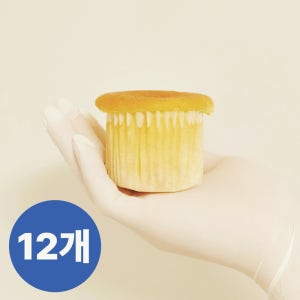 누운빵집 38칼로리 고단백 제로 카스테라 저당 글루텐프리 노밀가루 플레인, 30g, 12개