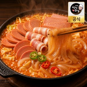 신의주 햄통통 부대찌개 600g 4팩