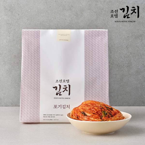 [조선호텔 김치] 포기김치 10kg