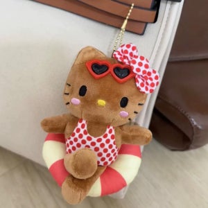 산리오 키링 인형 헬로키티 하와이 태닝 키티 튜브키티 가방 백참 악세사리