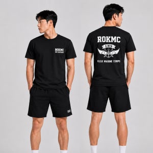 AIRVN 에어븐 AR7202 ROKMC IBS 해병대 기습특공대 기능성 반팔 티셔츠 남녀공용 로카티