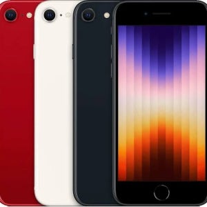 아이폰SE3 공기계 풀박스 무음카메라 레드 64GB