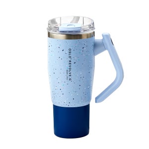 오슬로 리볼브G 대용량 텀블러 950ml, 도트 블루
