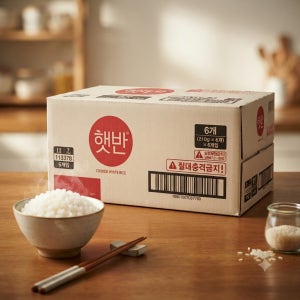CJ 햇반 210g 36개 햇밥 즉석밥 흰쌀밥 백미 전자렌지