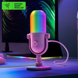 레이저 게이밍마이크 세이렌 V3 크로마 32Bit 쿼츠 ASMR 마이크