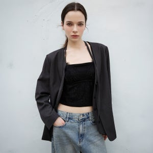 [미쏘] V넥 변형 자켓 RE JKG311C_MIWJKG90QC