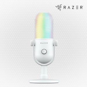 레이저코리아 세이렌 V3 크로마 32비트 DSP 화이트 Seiren V3 Chroma 32-Bit DSP White