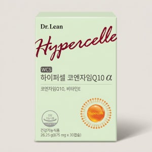 닥터린 하이퍼셀 코엔자임Q10 알파 높은 혈압 감소 항산화 관리 30캡슐 1박스