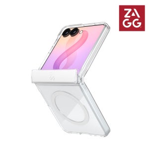 재그 크리스탈 팰리스 스냅 케이스 투명, 갤럭시 Z 플립8