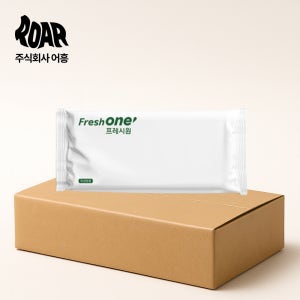 프레시원 물티슈 1box (개별포장 평판형 400매)