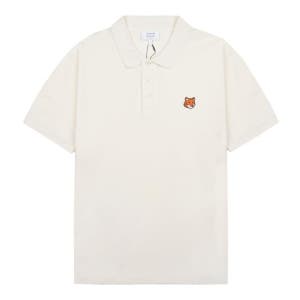 메종키츠네 PM00209KP0002 0063 폭스 헤드 레귤러핏 폴로 티셔츠