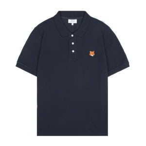 메종키츠네 PM00209KP0002 0413 폭스 헤드 레귤러핏 폴로 티셔츠