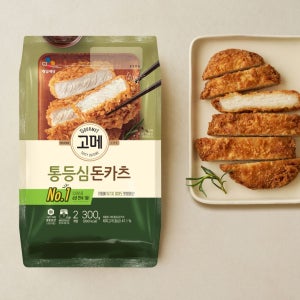 고메 통등심 돈카츠 냉동 돈까스 300g, 3개