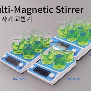 실험실 멀티 자기교반기 디지털 자석교반기 4구 6구 9구 Magnetic Stirrer