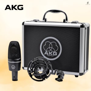 AKG C3000 콘덴서마이크 녹음용 레코딩 성가대 스피치 유튜버 틱톡 마이크 실용음악보컬