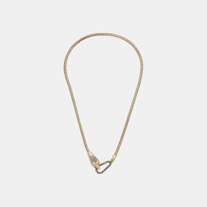 올세인츠 ALLSAINTS Snake Head Strand Necklace