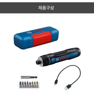 보쉬 충전 스크류드라이버 Bosch GO 3 3.6V/2.0Ah 06019H2240