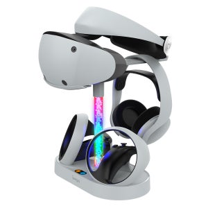 플스 PS VR2 듀얼 충전 독 거치대 스탠드 브이독