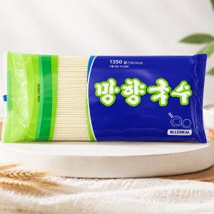 망향 비빔국수 잔치국수 콩국수면 중면 업소용 박스 건면 1350g, 1개