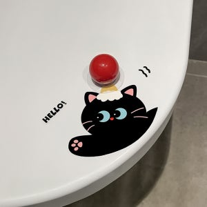 변기통뚜껑손잡이 양변기시트고리 변기뚜껑손잡이 커버 위생