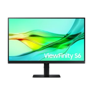 삼성 뷰피니티 S6 S60UD 32인치 QHD 사무용 모니터 멀티스탠드 LS32D604UAKXKR