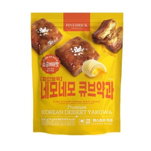 파인브릭 네모네모 큐브약과 페스츄리약과 개별포장 소금버터맛 외 2종