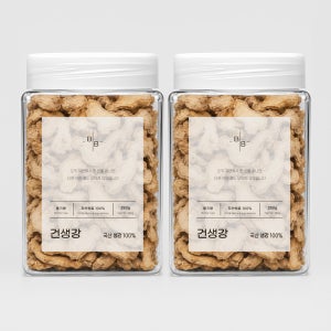 비오바이 국산 건생강 편생강 250g, 2개