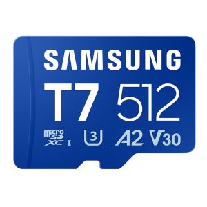 삼성 마이크로SD T7 512GB 신형 512기가 갤럭시탭 액션캠 스마트폰 메모리카드