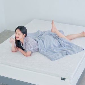 지누스 냉감 메모리폼 토퍼 (5cm/퀸)