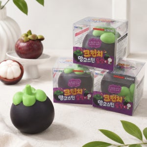 망고스틴 크런치 슬랑이 말랑이 스퀴시 크랑이 크리스피 스트레스 해소 볼 1PCS