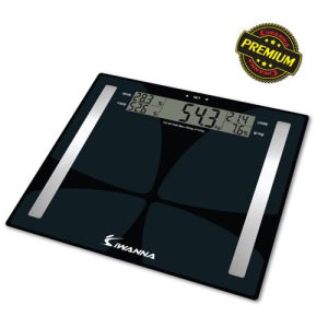 아이워너 체지방 체중계 KS-BF3000 체지방 수분량 신체질량 골격량 체중한눈에표시 와이드LCD창