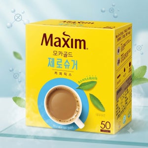동서 맥심 모카골드 제로슈거 커피믹스 50T 가정용 사무실 탕비용 커피 요즘대세
