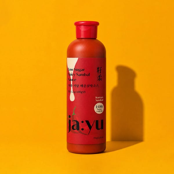 JAYU 자유 저당 매운 삼발 소스 290g