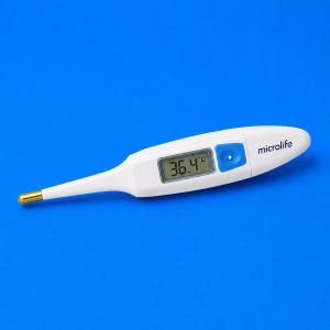 마이크로라이프 MT200 디지털 체온계 펜타입 10초측정 백라이트 겨드랑이 구강 직장