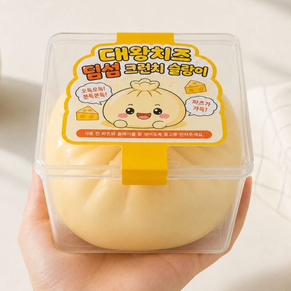 대왕치즈 딤섬 크런치 슬랑이 만두 말랑이 크랑이