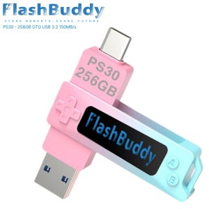 플래시버디 대용량 C타입 유에스비 메모리 OTG USB 3.2 150MB/s 256GB