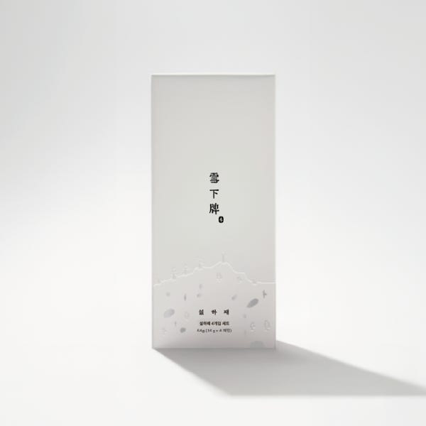 [8월 25일 순차출고]설하패 한우 육포 4개입 선물세트 64g (16 g x 4 포)