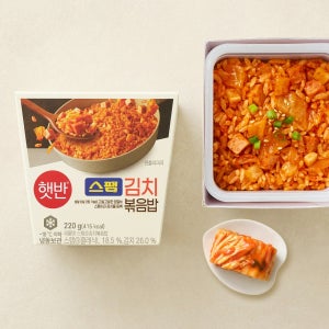 햇반 냉동밥 스팸김치볶음밥(컵), 220g, 10개