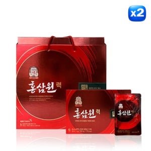 [정관장] 홍삼원력 50ml 홍삼선물세트 캐리어타입 30포, 2개