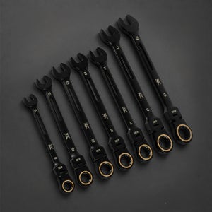 KUROKIN 날교체형 플렉시블기어렌치 7pcs 셋트 CWL-7S-BG 쿠로킨